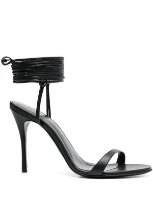 Magda Butrym wraparound open-toe 110mm sandals - Black
