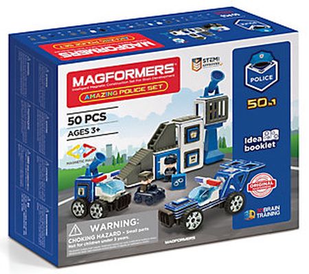 Magformers Amazing Police 50-Piece Set