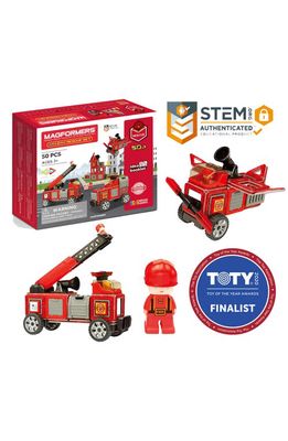 Magformers Amazing Rescue 50-Piece Magnetic Construction Set in Multi