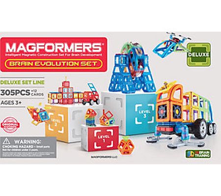 Magformers Brain Evolution 305-Piece Set