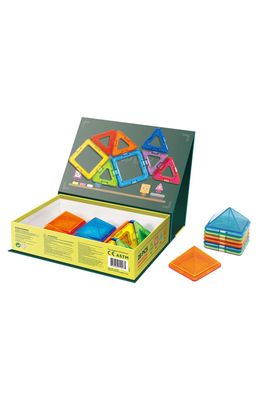 Magformers Pop-Up Box 28-Piece Magnetic 3D Construction Set in Multi