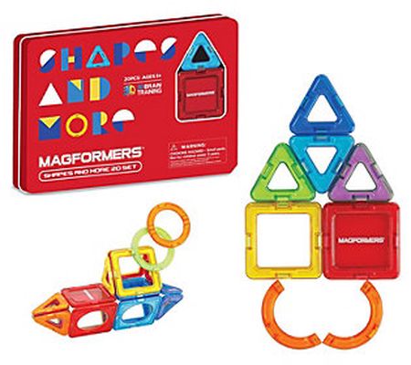 Magformers Shapes and More 20-Piece Set