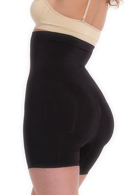 MAGIC Bodyfashion Booty Boost High Waist Shaper Shorts in Black
