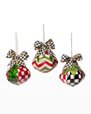 Magic Onion Ornaments, Set of 3
