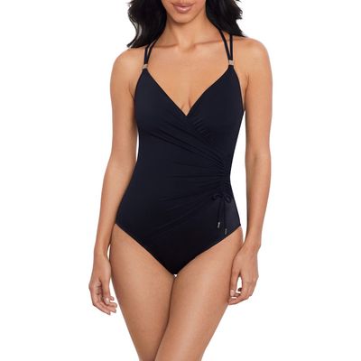 Magicsuit® Celeste Cordon Bleu Underwire One-Piece Swimsuit in Black 