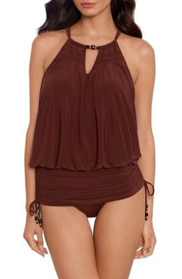 Magicsuit® Marley Shanice Underwire One-Piece Swimsuit in Chestnut 