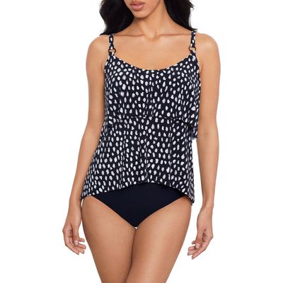 Magicsuit® Pebbles Grace Tankini in Black White 