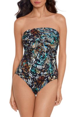 Magicsuit® Posh Mosh Strapless One-Piece Swimsuit in Multi