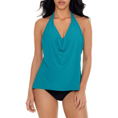 Magicsuit® Sophie Shelf Bra Tankini Top in Pacific 