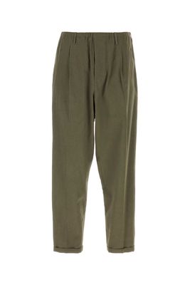 Magliano Army Green Cotton Pant