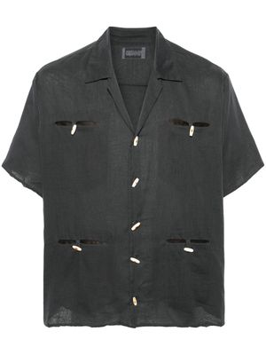 Magliano Guayaberina cotton shirt - Grey