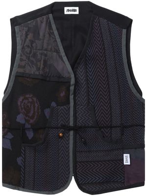 Magliano Juggler patterned-jacquard vest - Black