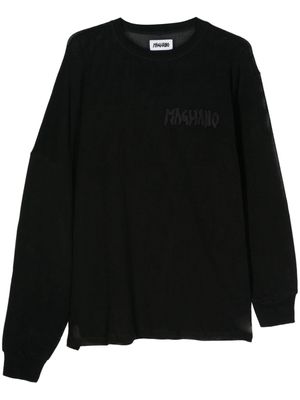 Magliano logo-embroidered sweatshirt - Black