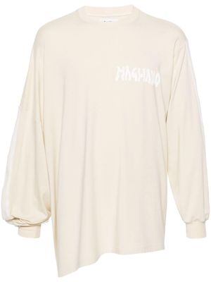 Magliano logo-print jersey sweatshirt - Neutrals