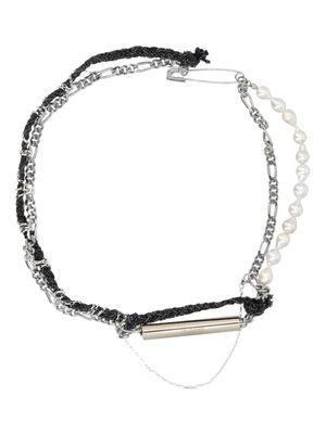 Magliano New Mess multi-chain necklace - Black