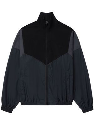 Magliano panelled zip-up jacket - Black