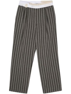 Magliano pleat-detail wide-leg trousers - Grey