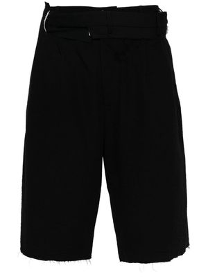 Magliano Signature Supershort wool shorts - Black