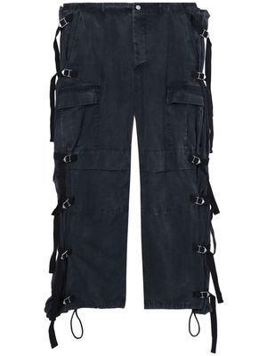 Magliano strap-detail cargo pockets - Black