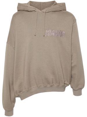 Magliano Twisted cotton hoodie - Brown
