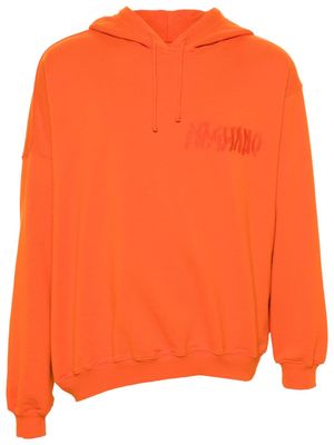 Magliano Twisted cotton hoodie - Orange