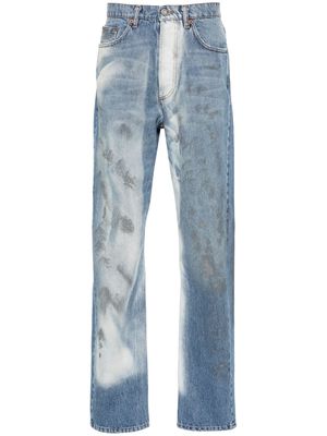 Magliano Unregular Officina distressed jeans - Blue