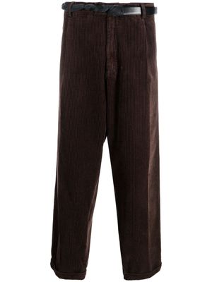 Magliano wide-leg corduroy trousers - Brown