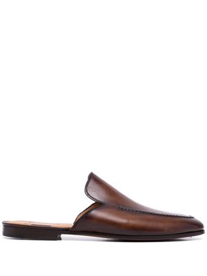 Magnanni Boltisburg slip-on leather loafers - Brown