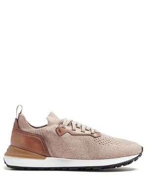 Magnanni Grafton panelled sneakers - Pink