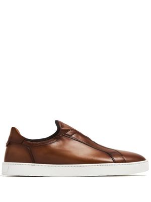 Magnanni Leve leather sneakers - Brown