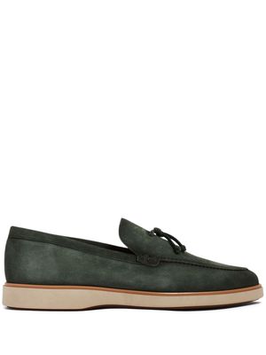 Magnanni Lorcio suede loafers - Green