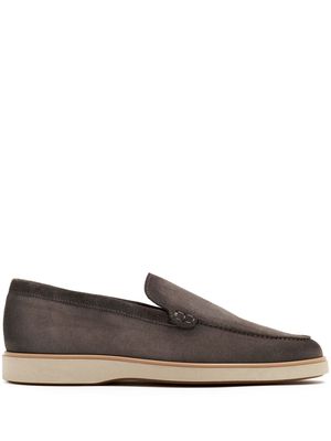 Magnanni Lourenco suede loafers - Brown