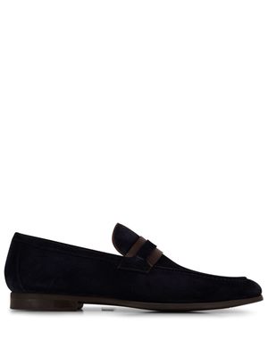 Magnanni suede loafers - Blue