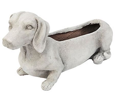Magnesium Dog Planter by Gerson Co.