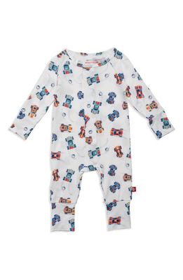 Magnetic Me Formula Fun Print Convertible Footie 