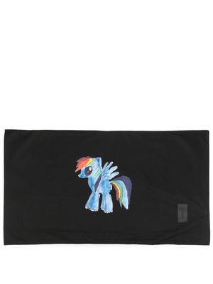 Magniberg Rainbow Pony pillowcase - Black