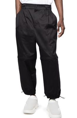 MAGNLENS Anderson Stretch Cotton Pants in Black