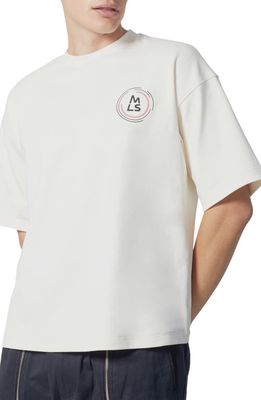 MAGNLENS Argon Boxy Graphic T-Shirt in White