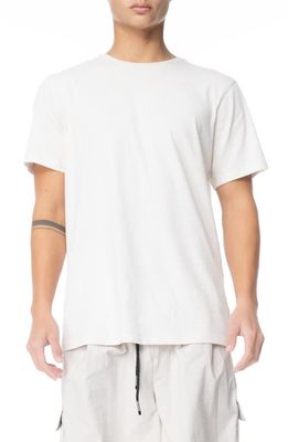 MAGNLENS Farnam Cotton T-Shirt in Silver Lining