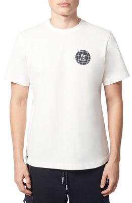 MAGNLENS Gamescape Cotton Graphic T-Shirt in White