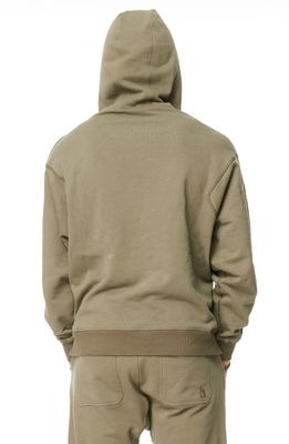 MAGNLENS Walgroove Essential Cotton Hoodie in Kalamata