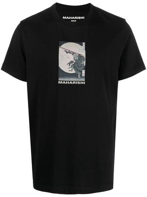 Maharishi 1008 Hare & Monkey T-shirt - Black