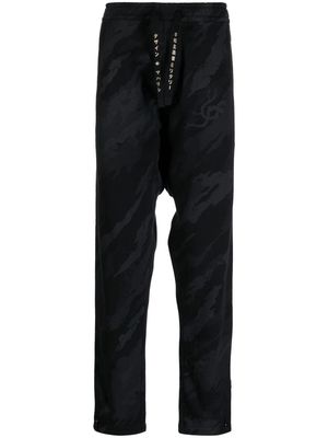 Maharishi 4519 Camo Shinobi organic cotton track trousers - Black