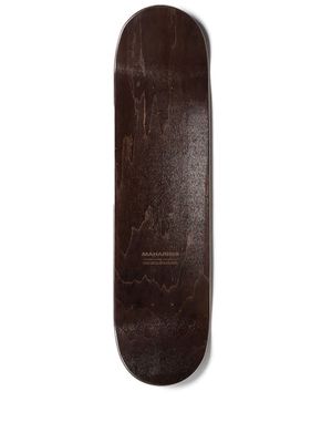 Maharishi Dragon wood skateboard - Black