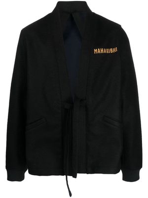 Maharishi Duality Stadium kimono jacket - Black