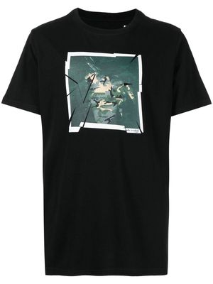 Maharishi graphic-print T-shirt - Black