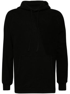 Maharishi Kesagiri hemp-organic cotton blend hoodie - Black