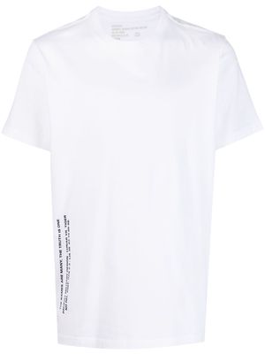 Maharishi logo-print crew-neck T-shirt - White