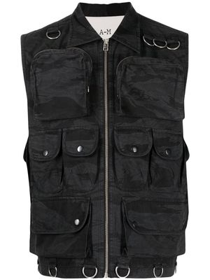 Maharishi multi-pocket cargo vest - Grey