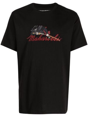 Maharishi Ninjutsu organic-cotton T-shirt - Black